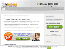 Tablet Screenshot of cvinglese.com